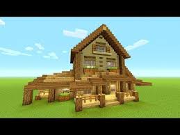 Minecraft Building Tutorial How To Build Big Wooden House Big Rustic House Tutorial Minecraft Wooden House Minecraft Houses For Girls Easy Minecraft Houses