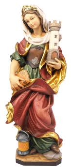 Seit wann ist die heilige barbara die schutzpatronin der artillerie? Heiligenfiguren Aus Holz Heiligenfigur Holz Geschnitzt Namenspatron