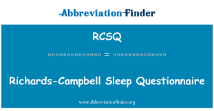 We did not find results for: Definisi Rcsq Kuesioner Tidur Richards Campbell Richards Campbell Sleep Questionnaire