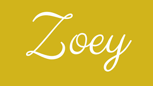Learn How To Sign The Name Zoey Stylishly In Cursive Writing Youtube