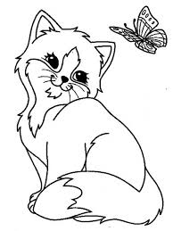 23017 Cute Animal Coloring Pages With Big Eyes Jpg 518 690 Animal Coloring Pages Cat Coloring Page Kittens Coloring