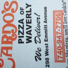 Hours may change under current circumstances Cardo S Pizza Of Waverly Pizza Place In Waverly