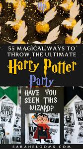 There are two ways to work with color schemes you can either go with a dark, mystic theme or choose to go with fun, bold and vibrant. 55 Best Ever Harry Potter Party Ideas Sarah Blooms
