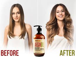 Cup each section of hair in your diffuser to dry and define your curls without frizz. Buy Moroccan Argan Oil Shampoo Sls Free Sulfate Free For Damaged Dry Curly Or Frizzy Hair Thickening For Fine Thin Hair Good For Color And Keratin Treated Hair Online In