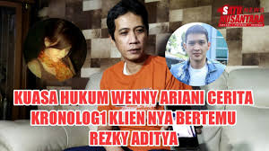 Yang terbaru, sosok wanita tersebut mulia beredar dan diketahui wenny ariani. Kuasa Hukum Wenny Ariani Cerita Kr0n0l0g1 Pertemuan Klien Nya Dengan Rezky Aditya Youtube