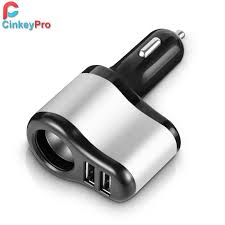 Cinkeypro Carro Carregador De Isqueiro Adaptador De Carregador De Carro 3 1a 2 Port Usb Inteligente De Carregamento Do Telefon Charger Car Car Usb Boost Mobile