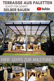 Mülltonnenbox selber bauen | selbst.de. Uberdachte Terrasse Aus Paletten Selber Bauen Diy Terrasse Aus Holz Mit Uberdachung Bauen In 2021 Outdoor Structures Outdoor Diy