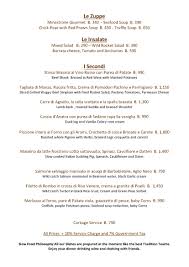 Nostrana is an italian restaurant in southeast portland, oregon, united states. Menu Page 2 Enoteca Bangkok