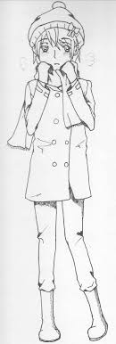 Learn how to draw anime clothes pictures using these outlines or print just for coloring. Girl In Winter Clothes By Naotoshirogane1 On Deviantart