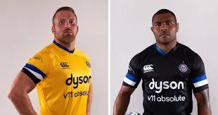 Ranges from england shirts, germany, france & netherlands. Bath Rugby Bring Back Yellow Kit And Launch New Black European Strip Somerset Live