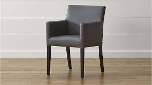 Lowe Smoke Leather Dining Arm Chair Leather Dining Arm Chairs Dining Arm Chair Dining Chairs