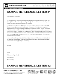 Formal Reference Letter Sample Templates At Allbusinesstemplates Com