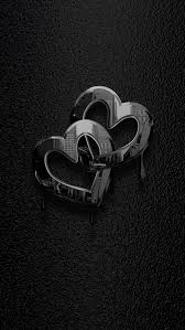 Wallpaper Iphone Black Phone Wallpaper Heart Wallpaper Black Wallpaper