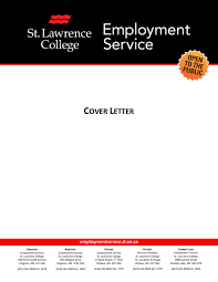 What is a 1099 employee? Cover Letter Writing Guide St Lawrence College Employment Service