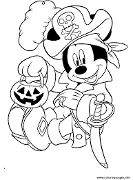 Free halloween coloring book pages you can print and color halloween coloring pages : Mickey In Pirate Costume Disney Halloween Coloring Pages Printable