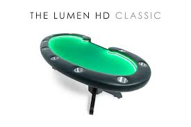 Amazing Lighted Poker Tables Lit With Led Lights