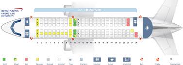 Seat Map Airbus A319 100 British Airways Best Seats In Plane