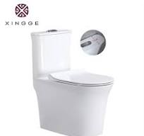 China Factory Modern Ceramic White One Piece Washlet Commode Lxuury  Sanitary Ware Bathroom Wc One Piece Toilet