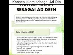 Oleh itu islam merangkumi aspek aqidah, ibadah, syariah, akhlak, kebudayaan, ilmu pengetahuan, ekonomi, politik. Kelas Online Tajuk Konsep Islam Sebagai Ad Din Youtube