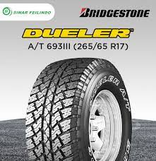 Harga ban bridgestone dueler a/t 265/65r17. Jual Ban Bridgestone Dueler A T 693iii 265 65 R17 Garasi Id