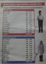 See full list on sabah.gov.my Senarai Harga Terkini Perbelanjaan Keperluan Sekolah