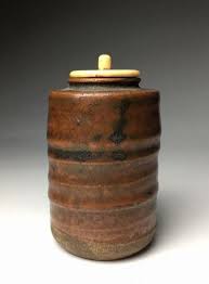 Edo Period Ko Seto Chaire Tea Caddy Antique Wooden Boxes Japanese Tea