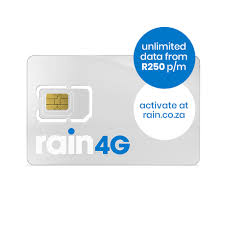 6 data on sim cards.sim card in every country you visit, especially if you want stay for a while or use a lot of data. Rain 4g Sim Choose Unlimited Data R250 Or R479 A Month No Contracts Buy Online In South Africa Takealot Com