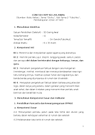 Rpp kombinasi pjok sd/mi kelas 3 ( unduh disini). Perangkat Pembelajaran Daring Sd Guru Paud