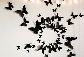 Download 3d Butterfly Wall Art Paper Butterflies Set Of 100 Home Decor Bedroom Nursery In 2021 3d Butterfly Wall Art Butterfly Wall Art Butterfly Wall Decor