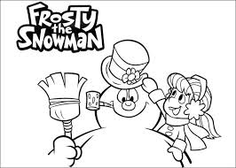 You can make this a weekly activity and pick a different category each week. Free Printable Frosty The Snowman Coloring Pages Best Coloring Pages For Kids