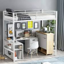 It can accommodate up to 300 lbs and is also perfect for adults. Bunk Bed With Desk For Adults Making Living Condition Easier