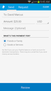 May 23, 2021 · click send to friends and family in the us if you want to send money to someone in the us for personal reasons. Paypal Android Apps On Google Play Paypal Financial Information App