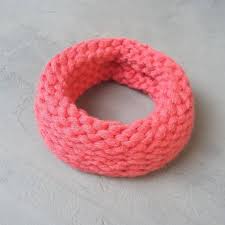 Knitted bangles (2 pcs) tangy mustard. Pink Knitted Bangle Chunky Knitted Bracelet Pink Knitted Etsy