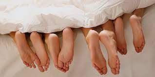 Maybe you would like to learn more about one of these? Feet In Bed Photograph By Leah Hammond