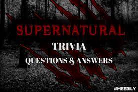 If you can answer 50 percent of these science trivia questions correctly, you may be a genius. 70 Supernatural Trivia Questions Answers Meebily