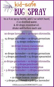 Diy Bug Spray That Works Kid Safe Options Essential Oils