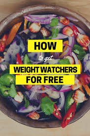 How To Get Weight Watchers For Free Really