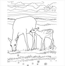 Mommy shark has a pretty hat. Mom And Baby Animal Coloring Pages Coloring And Drawing