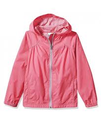 Girl S Switchback Light Rain Coat Hoodie Jacket Fairytale Light Pink Cw18hzqtkzh