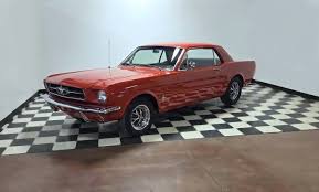 Image result for Poppy Red 1965 Mustang
