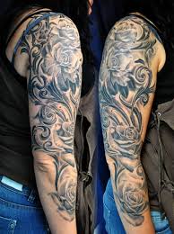 For men it's a reminder that refinery wears armor, and that even the truest love is not without its thorns. Roses Full Sleeve Tattoo By Gettattoo On Deviantart Rose Tattoo Sleeve Full Sleeve Tattoos Black Sleeve Tattoo