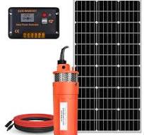 Amazon.com : ECO-WORTHY Solar Well Pump Kit - 100W Solar Panel with 12V  Deep Well Water Pump for Off-grid Living or Irrigation, Farm &  Ranch-DELIVERY ...