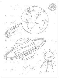 Maybe you would like to learn more about one of these? Educational And Fun Space Coloring Pages Kids Activities Blog