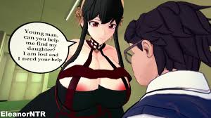 EleanorNTR] Yor & Ugly Fat Bastard｜俺の3Dエロ動画