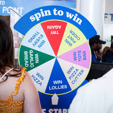 Spin to Win Promotional Wheel - Branded Competition Spinner UK