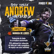 To be the last survivor is the only goal. Garena Free Fire Ya Renaciste A Andrew Juega Partidas Dentro De Free Fire Para Obtener Los Emblemas Renacientes De Andrew Y Obtener Su Habilidad Que Te Parece Dejalo En