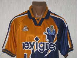 Golos de mário jardel no fc porto. Fc Porto Portugal 1997 1998 Away Football Shirt Kappa Mario Jardel Era 1776406905