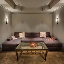 Pin By Tiffany On Spare Room Ideas Small Media Rooms Media Room Seating Media Room Design
