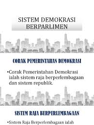 Safra Sistem Demokrasi Berparlimen