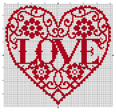 This will open the the pattern in a new window. The World In Stitches Free Cross Stitch Pattern For Valentine S 79 X 75